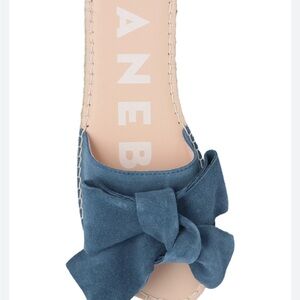 Manebí Blue Women's Bow Sandals